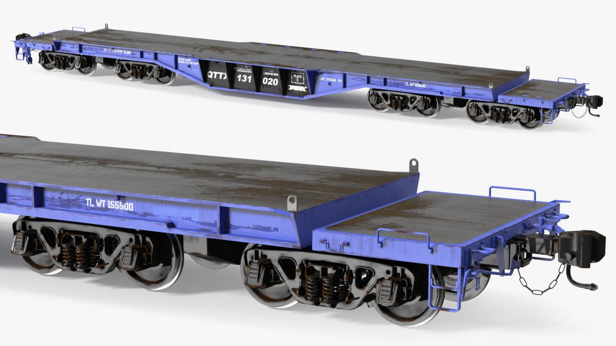 3D Heavy Duty Flatcar(1)