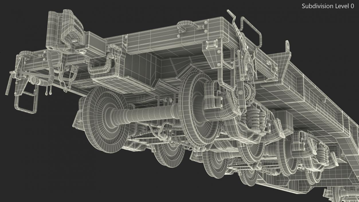 3D Heavy Duty Flatcar(1)