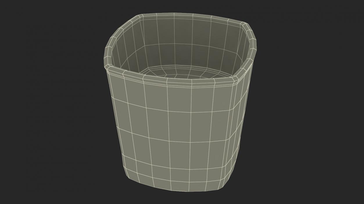 Jack Daniels Misted Rocks Glass With Whiskey 3D model