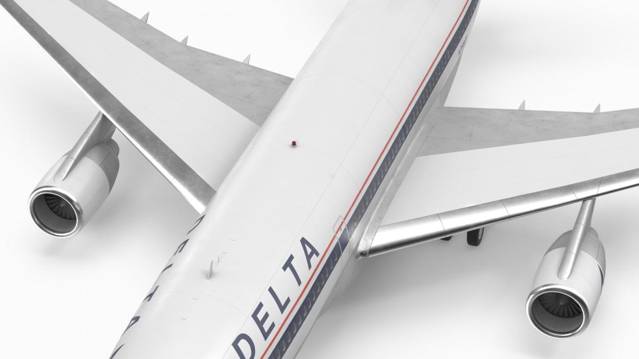 Delta Air Lines Lockheed L-1011 TriStar 3D model