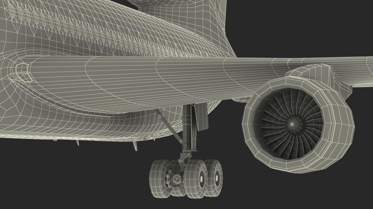 Delta Air Lines Lockheed L-1011 TriStar 3D model