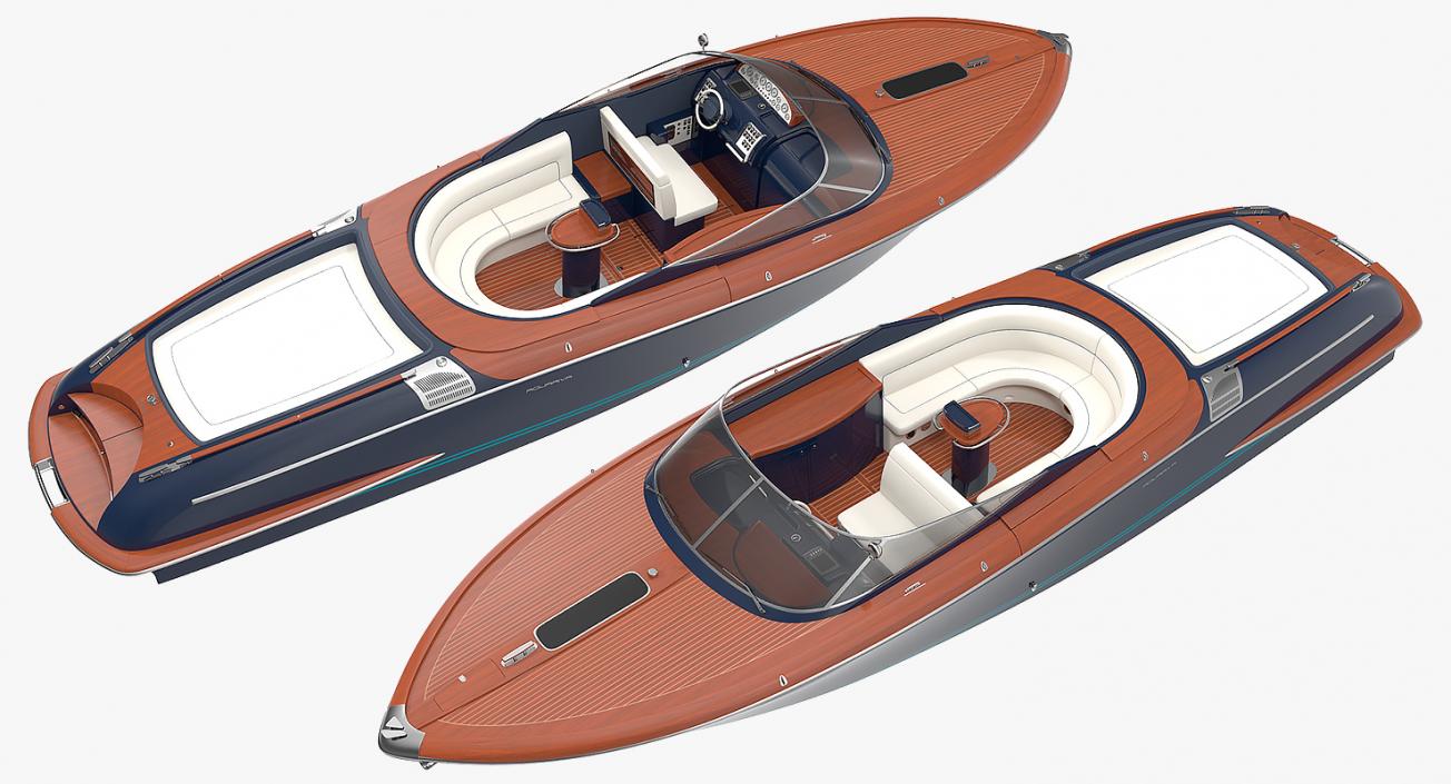 3D model Motor Yachts Collection 3