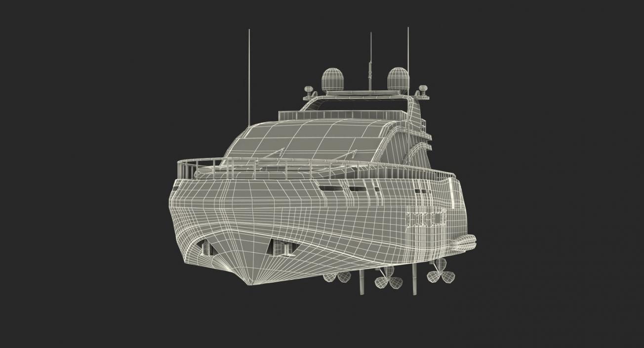 3D model Motor Yachts Collection 3