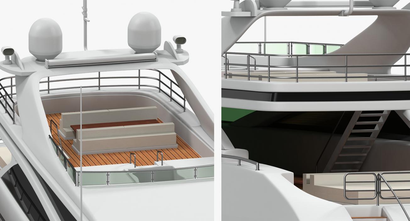 3D model Motor Yachts Collection 3