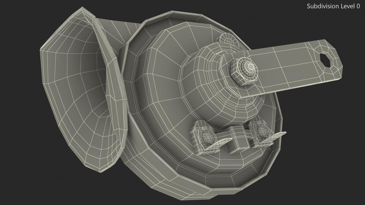 3D Hella Snail Car Horn 500Hz