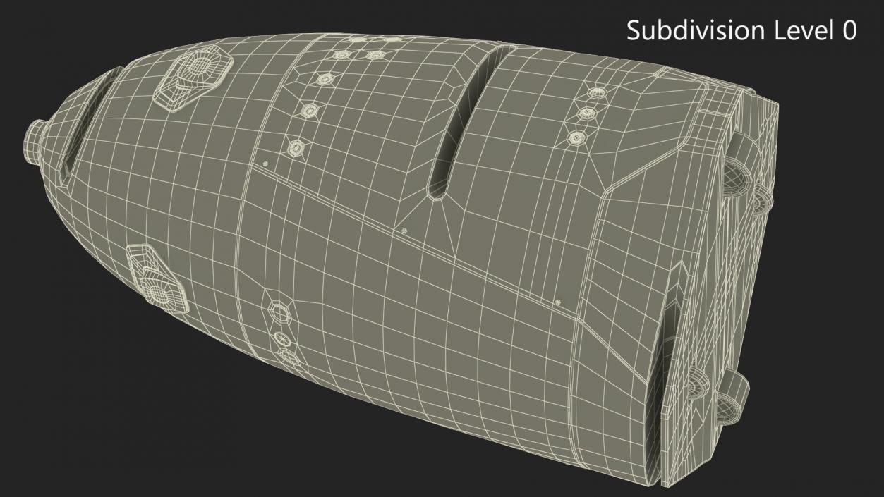 3D Surveillance Robot model