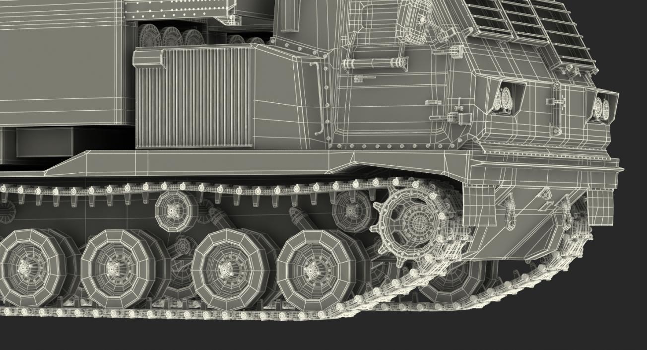 3D M270 MLRS Desert