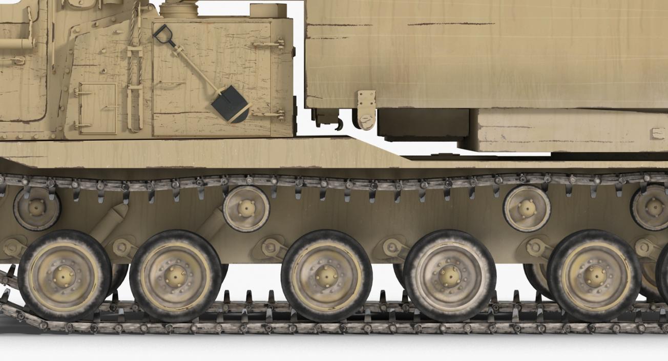 3D M270 MLRS Desert