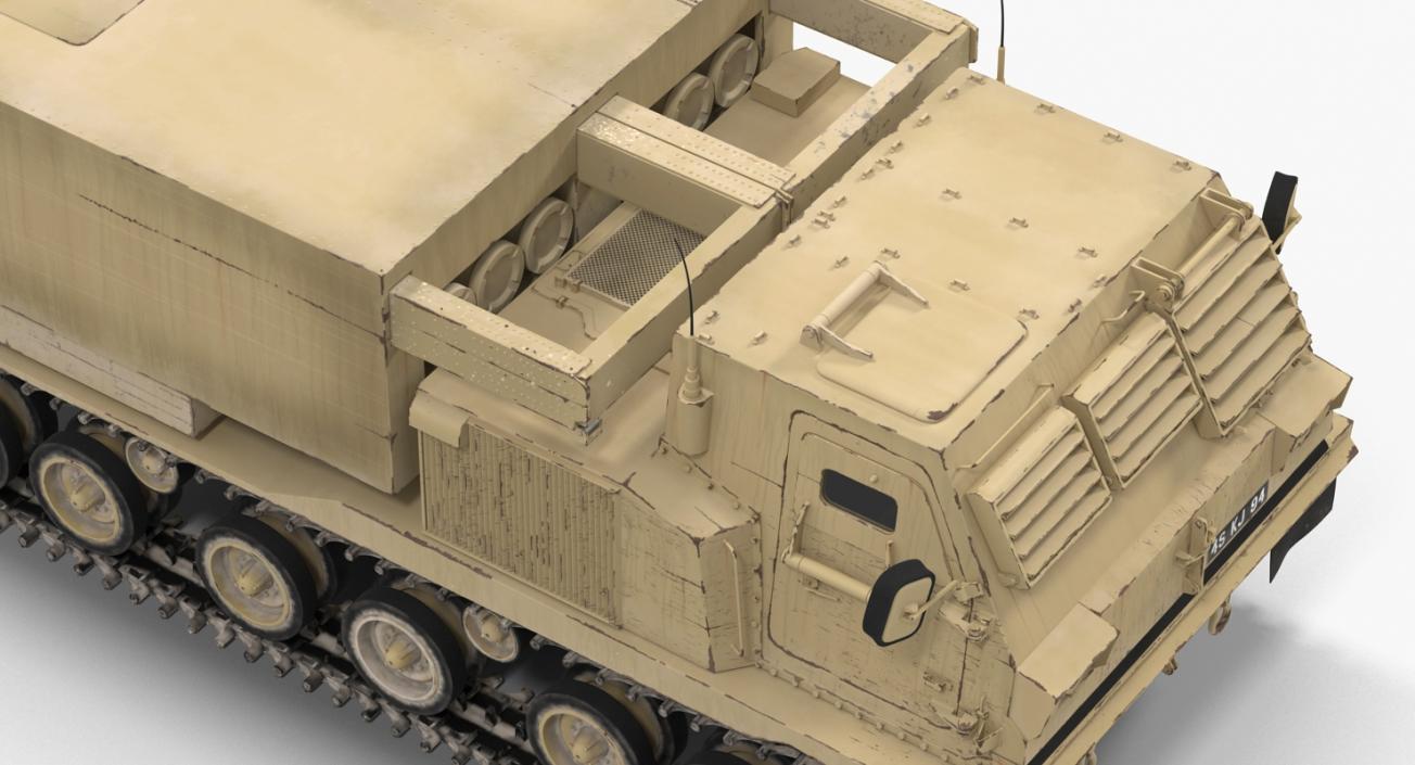 3D M270 MLRS Desert