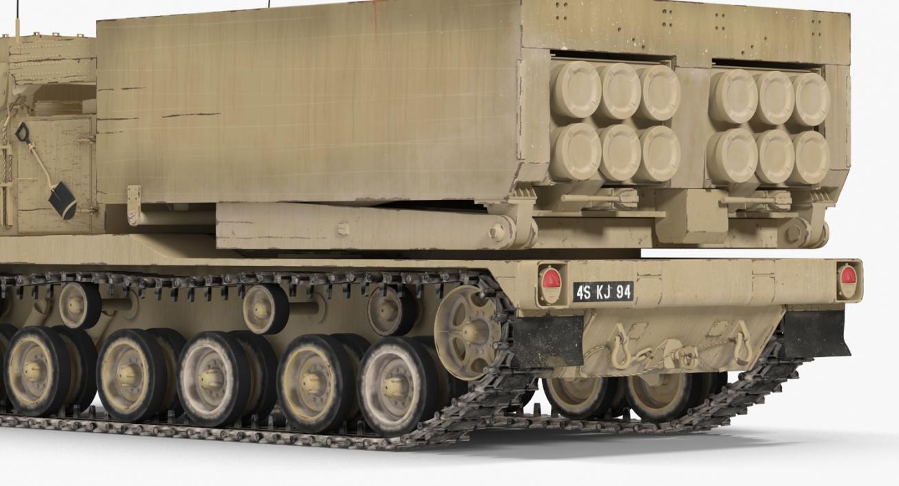 3D M270 MLRS Desert