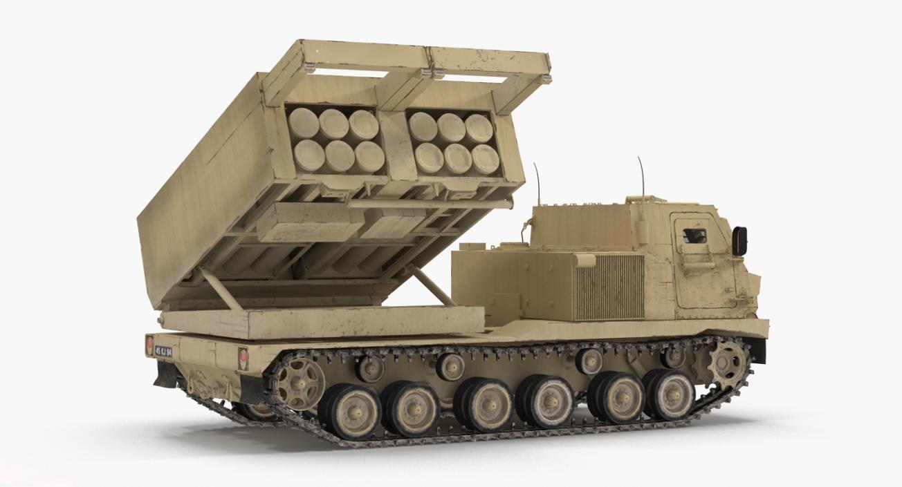 3D M270 MLRS Desert