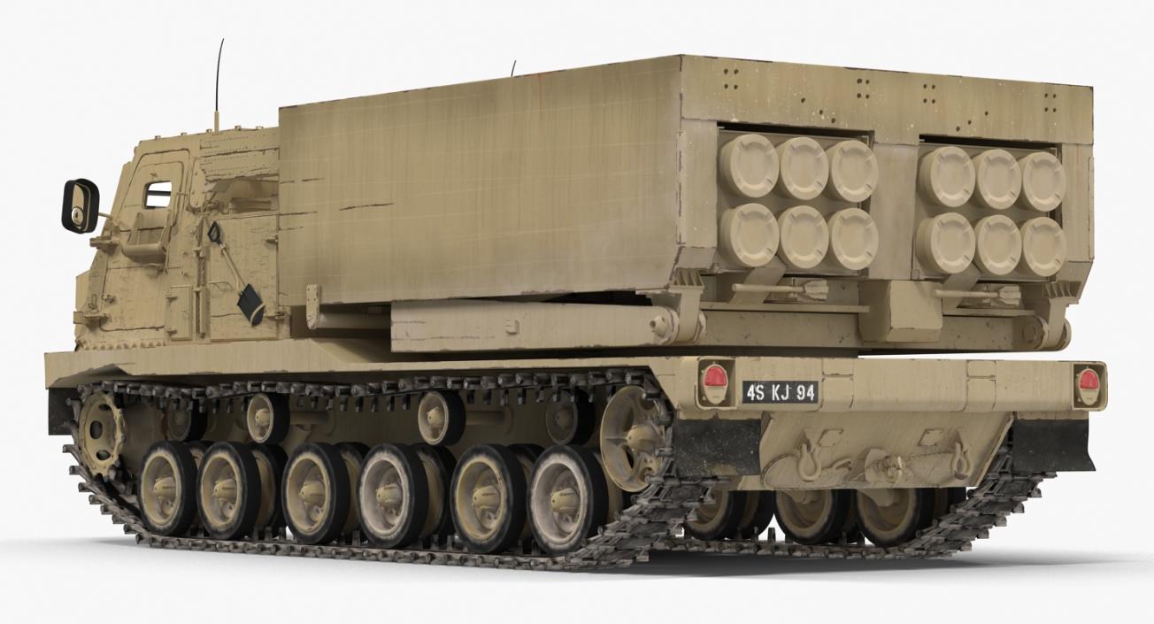 3D M270 MLRS Desert