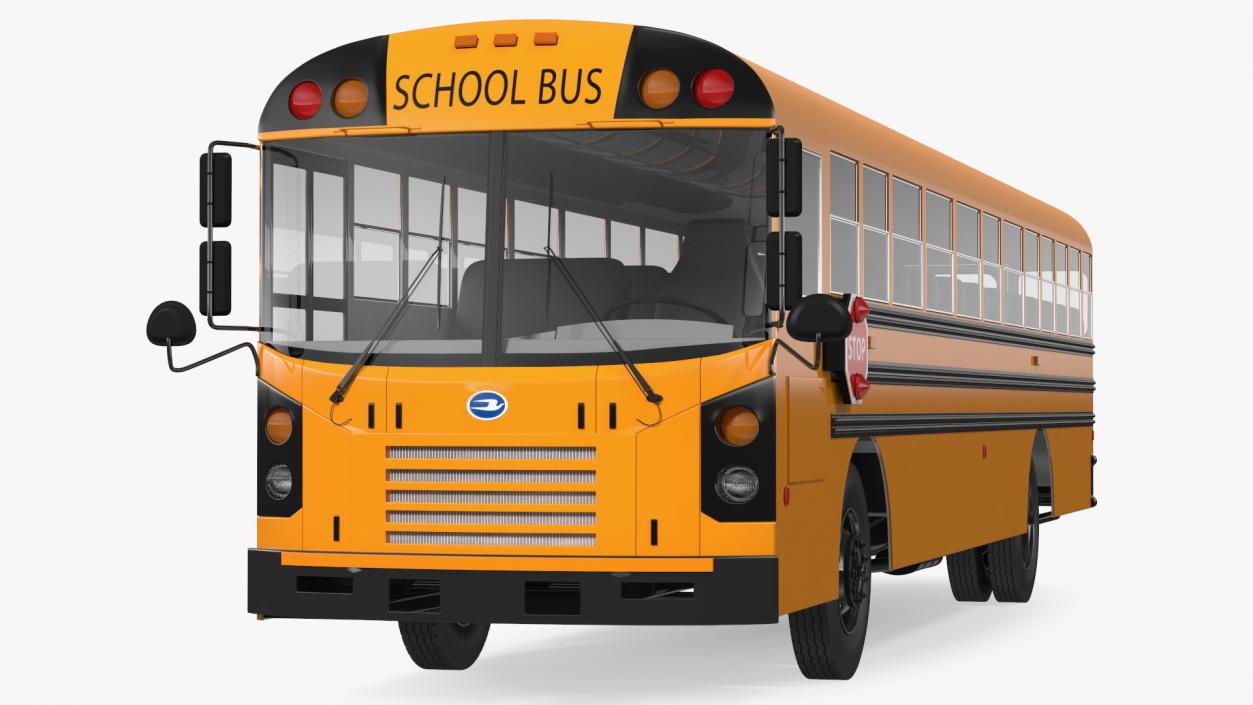 Blue Bird TX3 School Bus 3D model