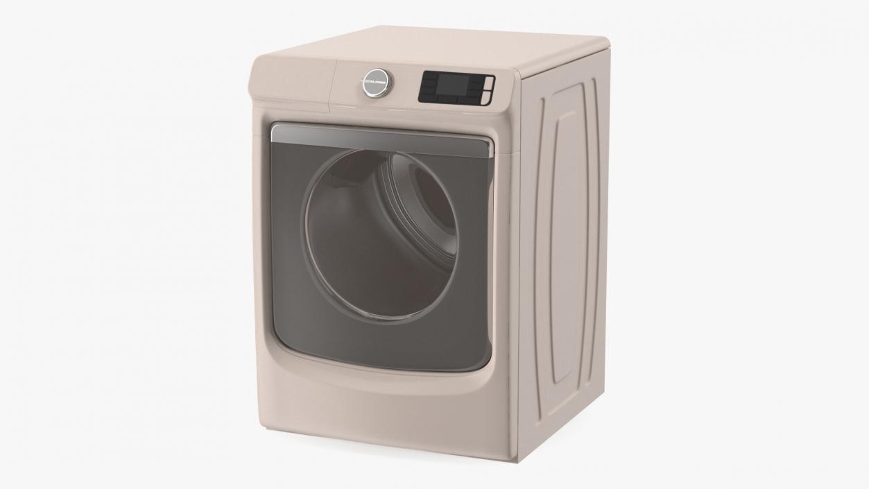 3D model Drying Machine Beige