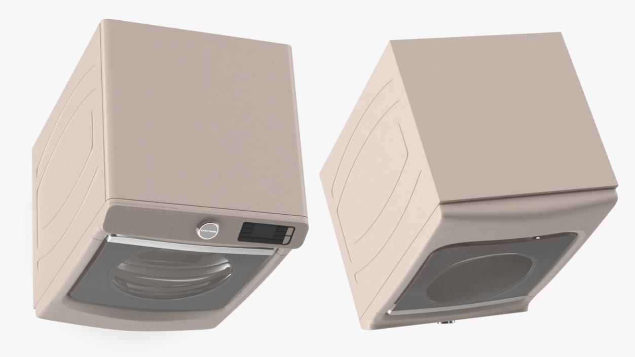 3D model Drying Machine Beige