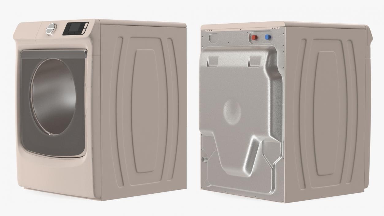 3D model Drying Machine Beige