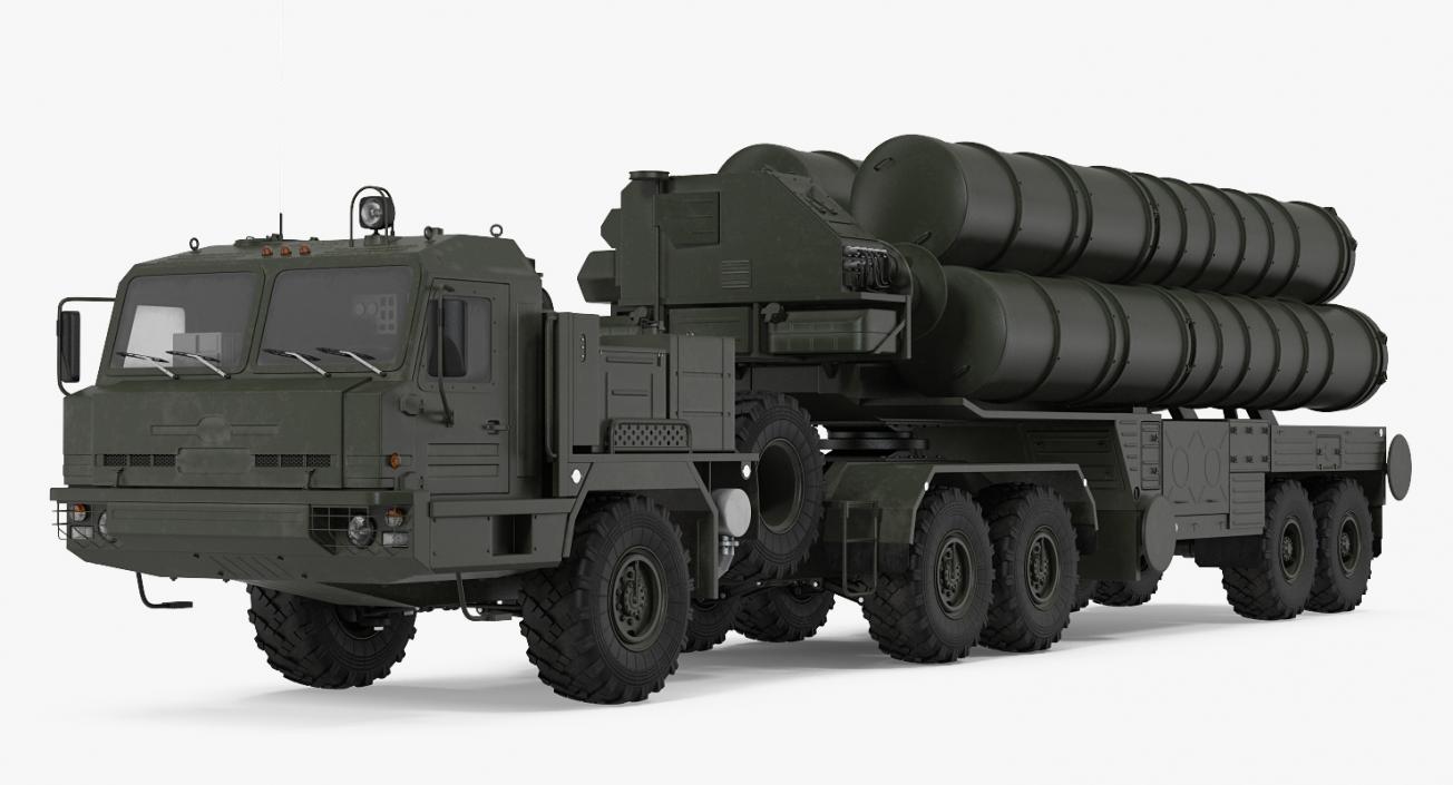 S-300 and S-400 Launch Vehicles Collection 3D