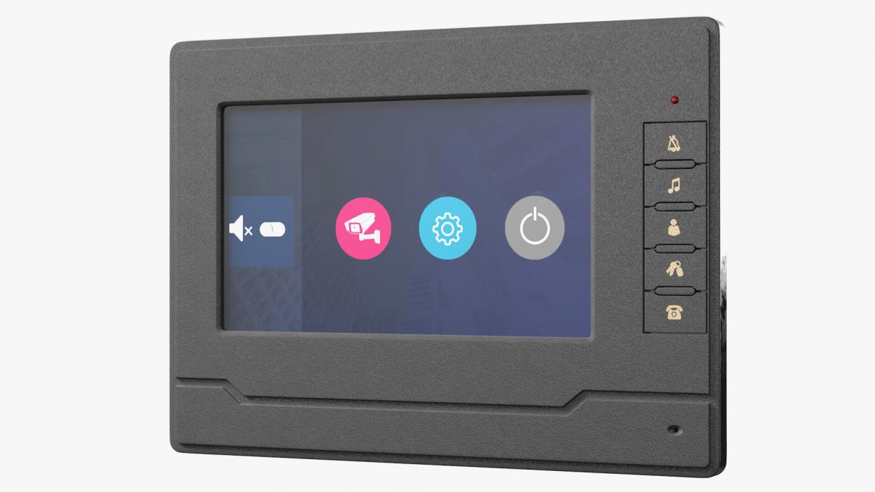 3D Amocam Video Intercom System Display