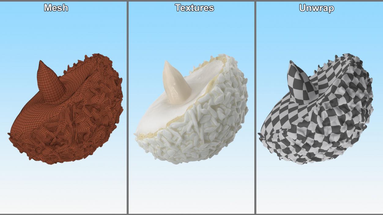 3D Ferrero Raffaello Candies Collection