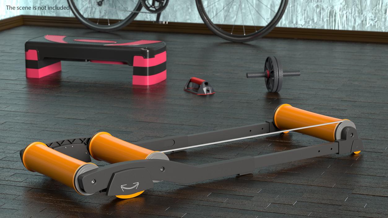 3D Mountain Bike Riding Roller Platform