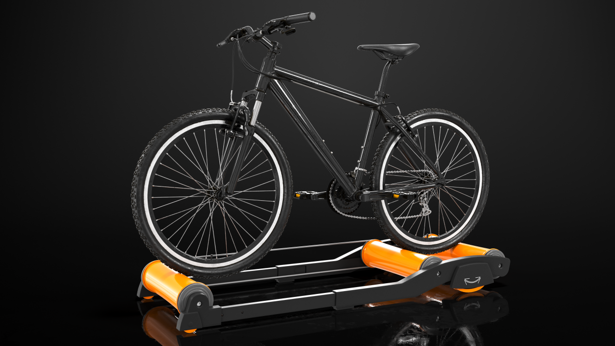 3D Mountain Bike Riding Roller Platform