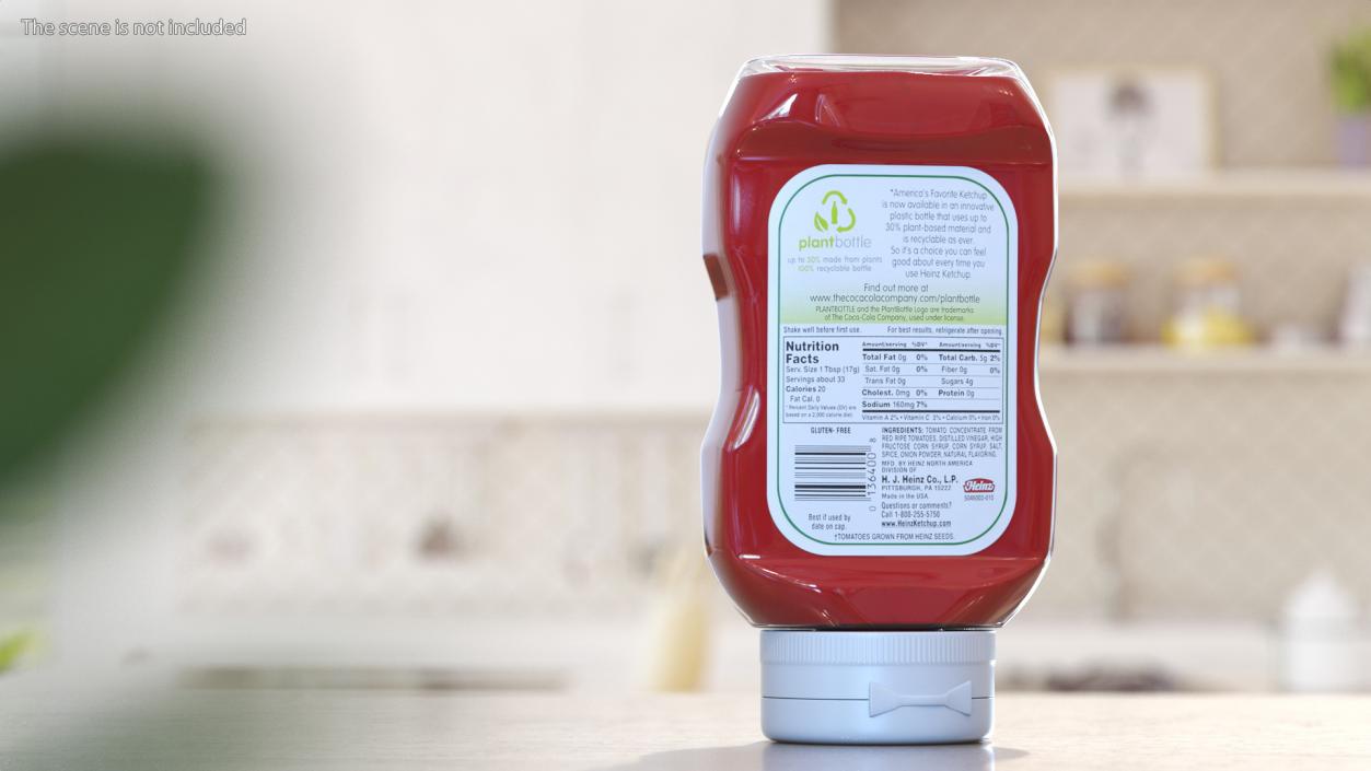 3D model Heinz Tomato Ketchup