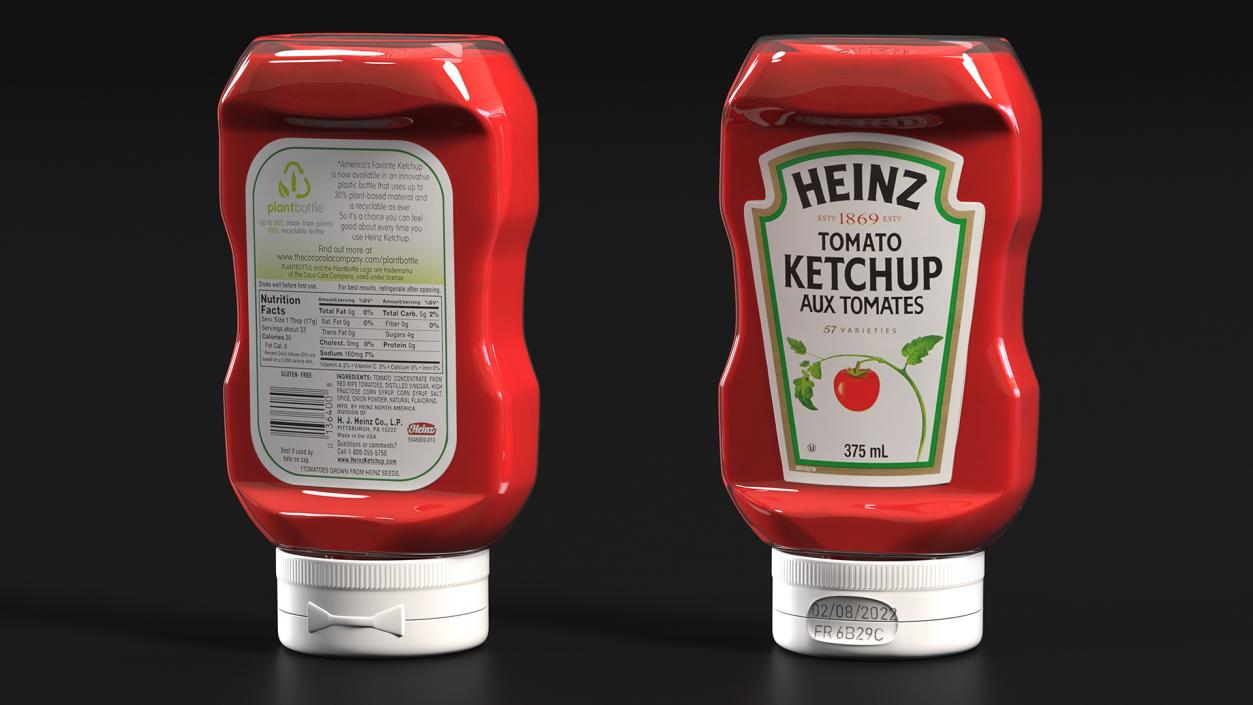 3D model Heinz Tomato Ketchup