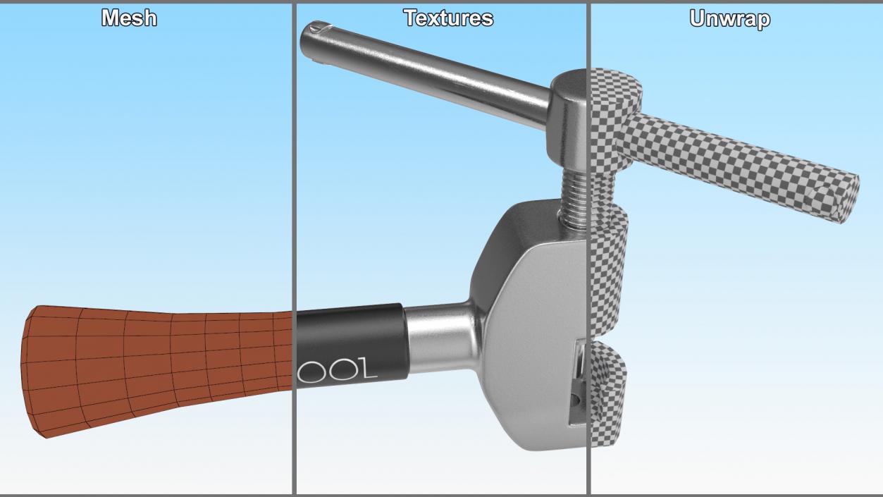 3D model Bicycle Chain Breaker Pro Bike Tool