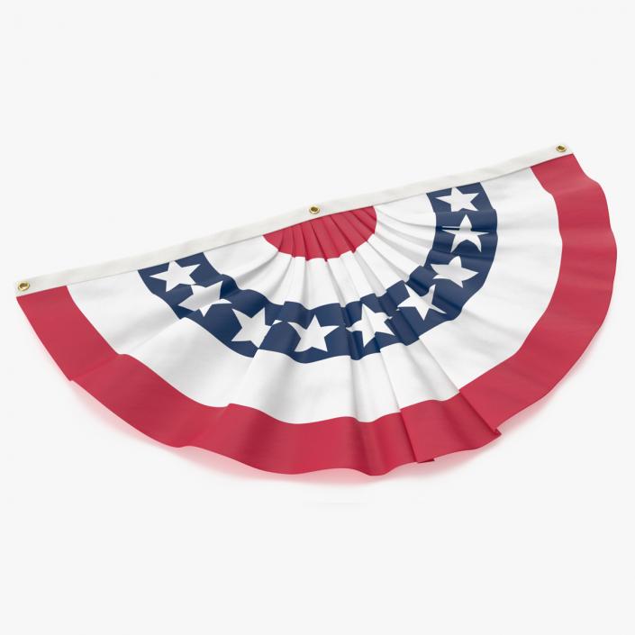 3D United States Flag Bunting