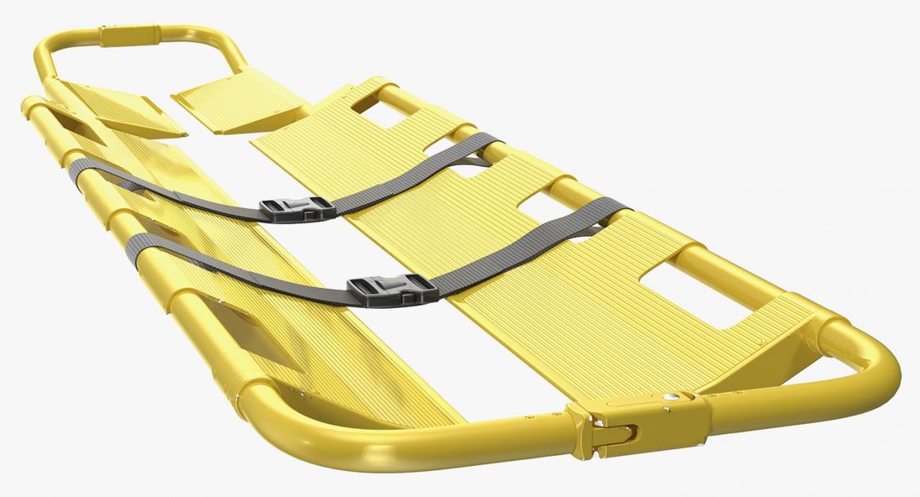 3D Lifting Scoop Stretcher model