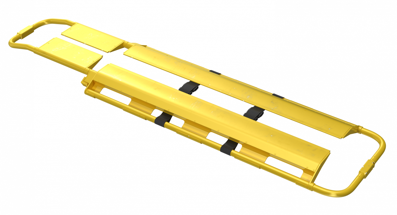 3D Lifting Scoop Stretcher model