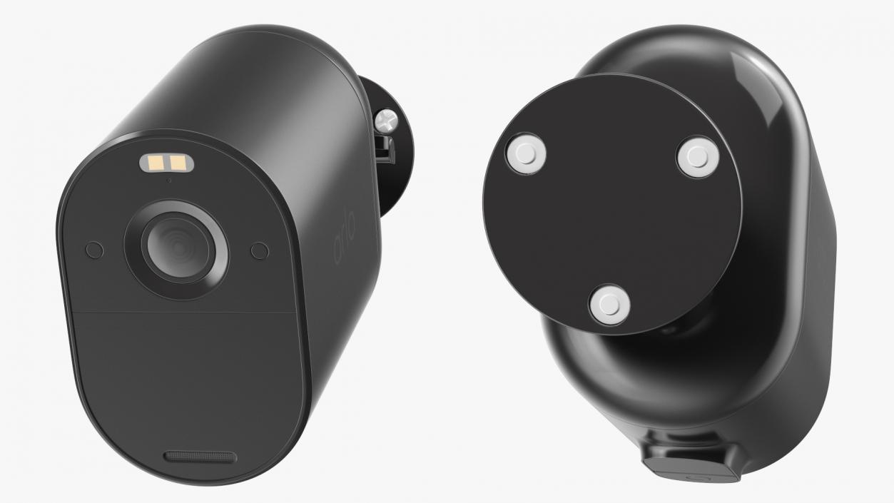 Wireless HDR Spotlight Security Camera Arlo Black 3D model