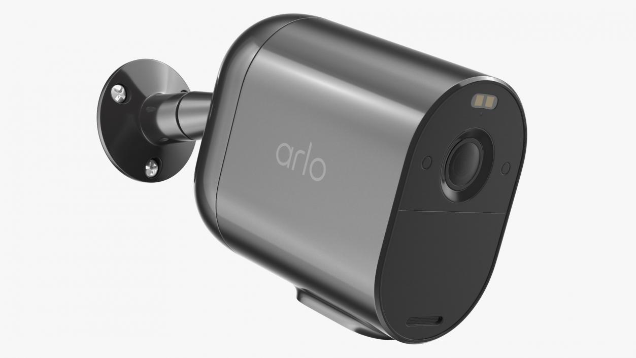 Wireless HDR Spotlight Security Camera Arlo Black 3D model