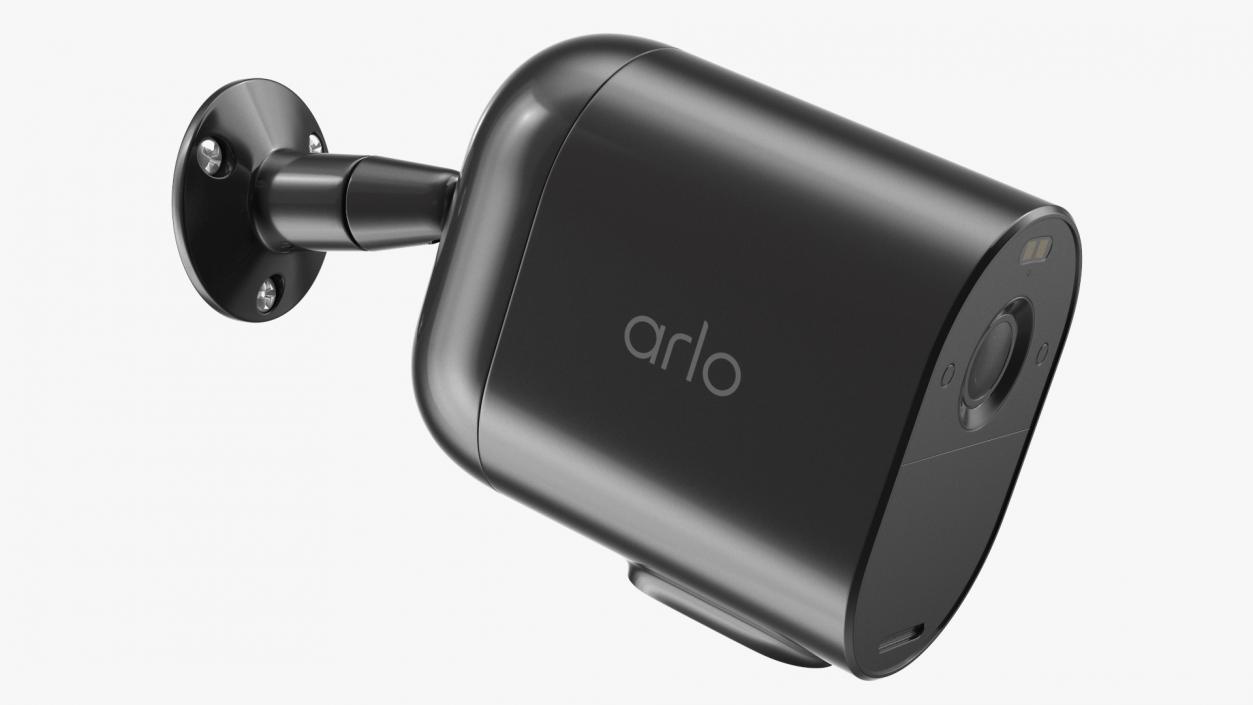 Wireless HDR Spotlight Security Camera Arlo Black 3D model