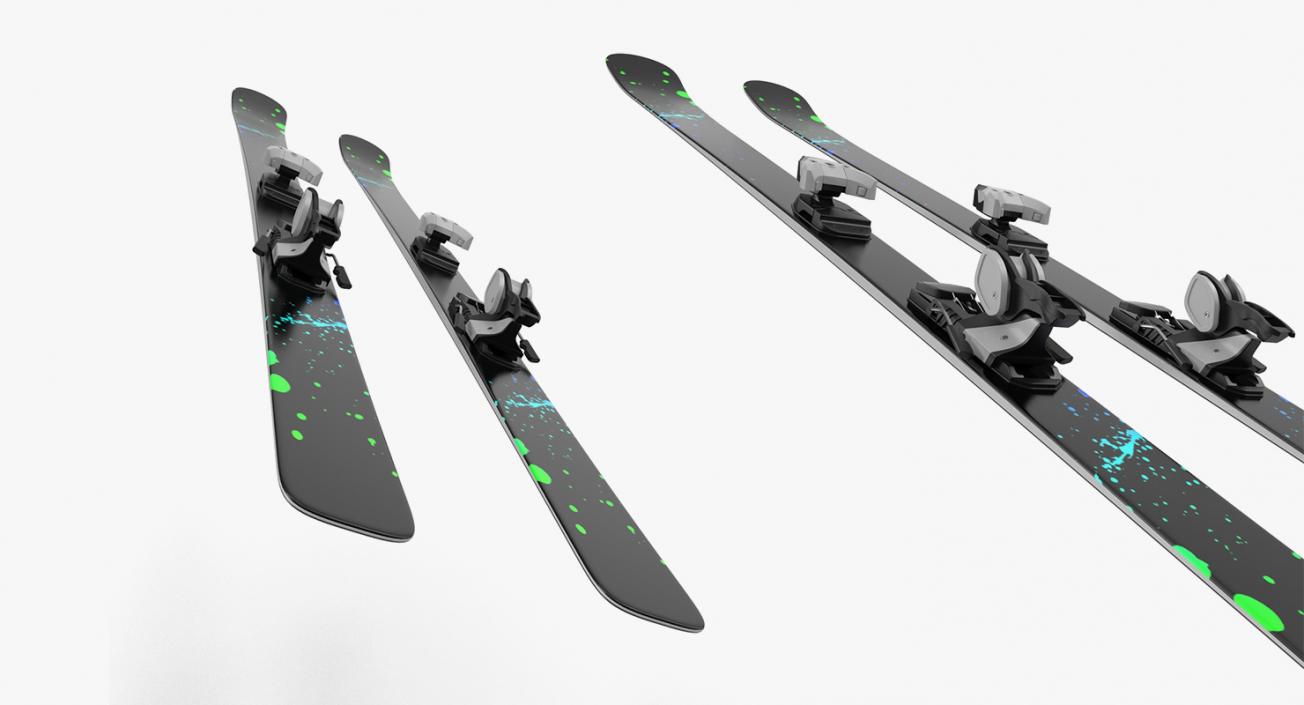 Ski 3D Models Collection 3D model