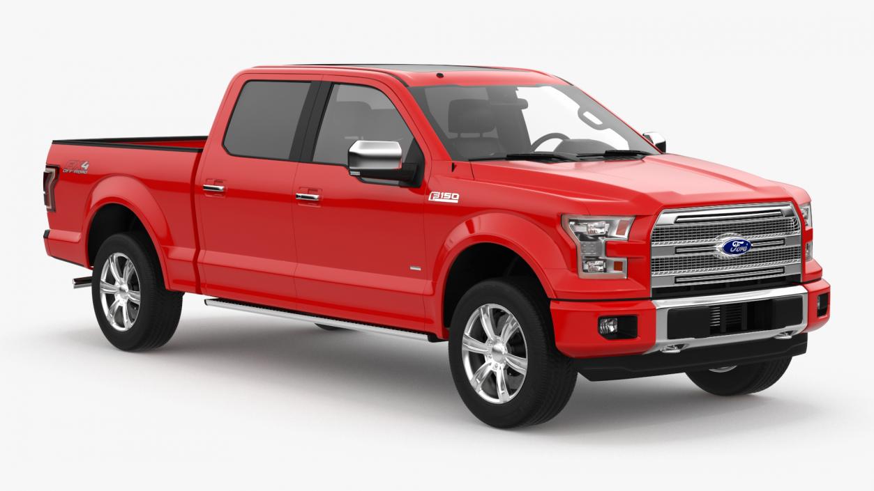 Ford F150 Pickup Truck 3D