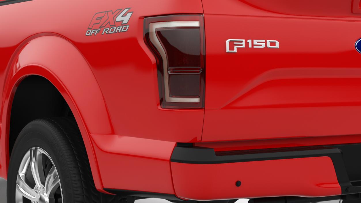 Ford F150 Pickup Truck 3D