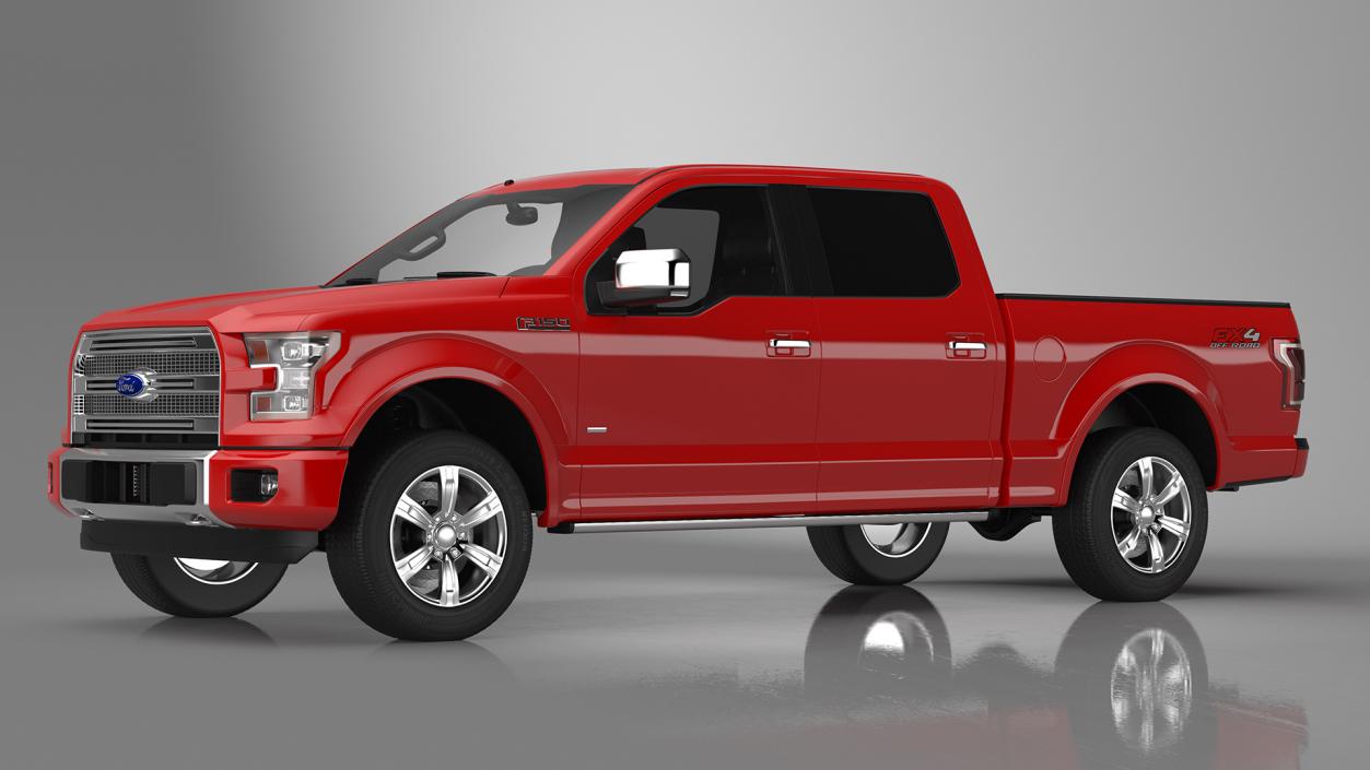 Ford F150 Pickup Truck 3D