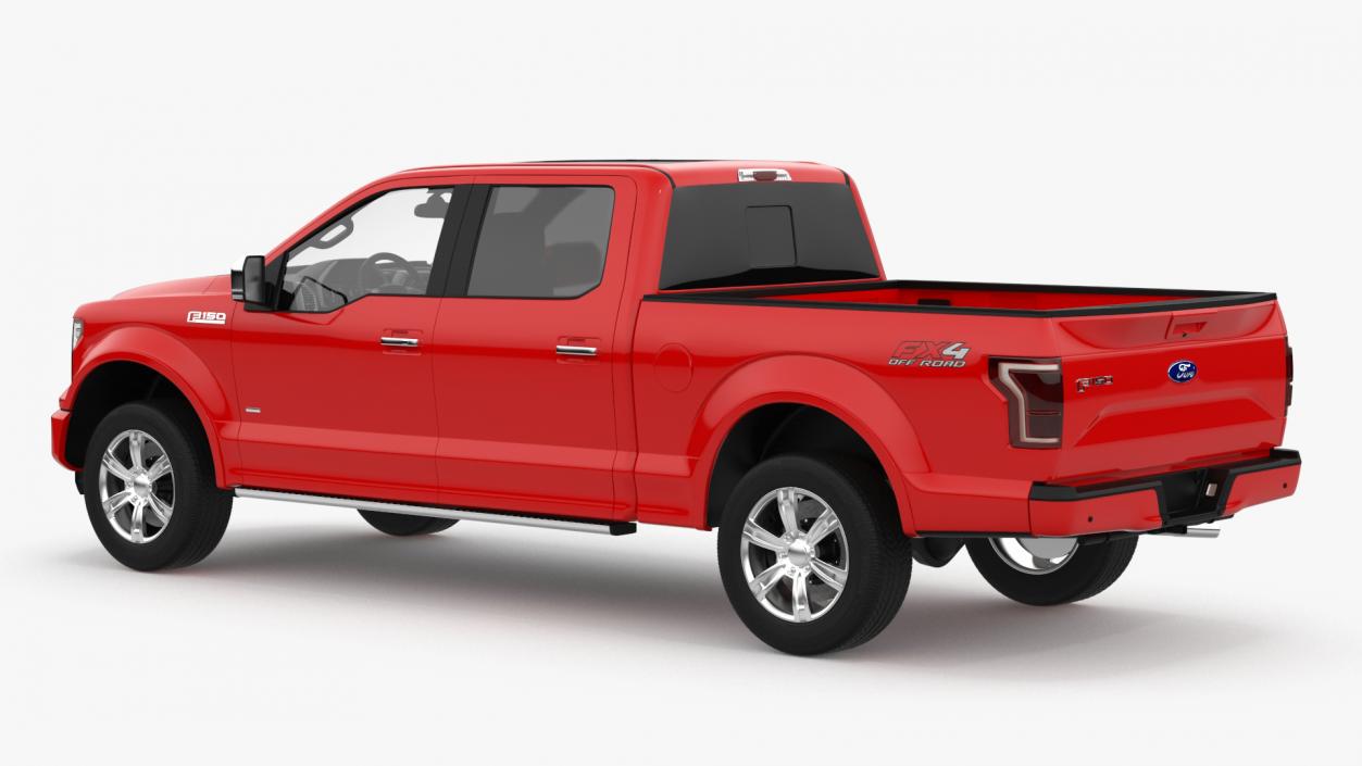 Ford F150 Pickup Truck 3D