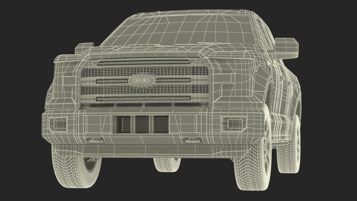 Ford F150 Pickup Truck 3D