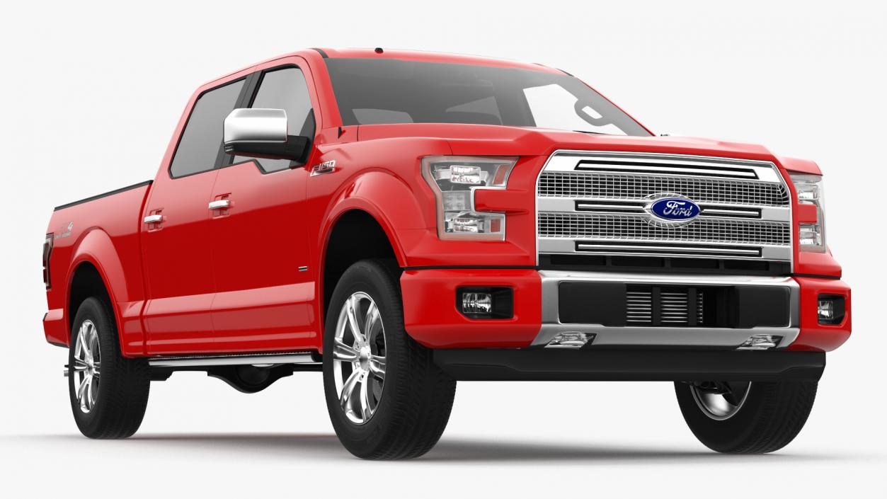 Ford F150 Pickup Truck 3D