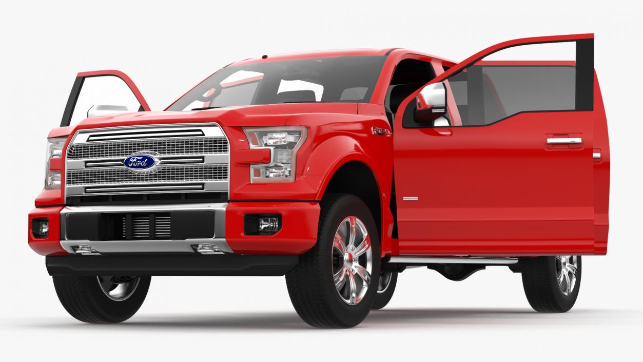 Ford F150 Pickup Truck 3D