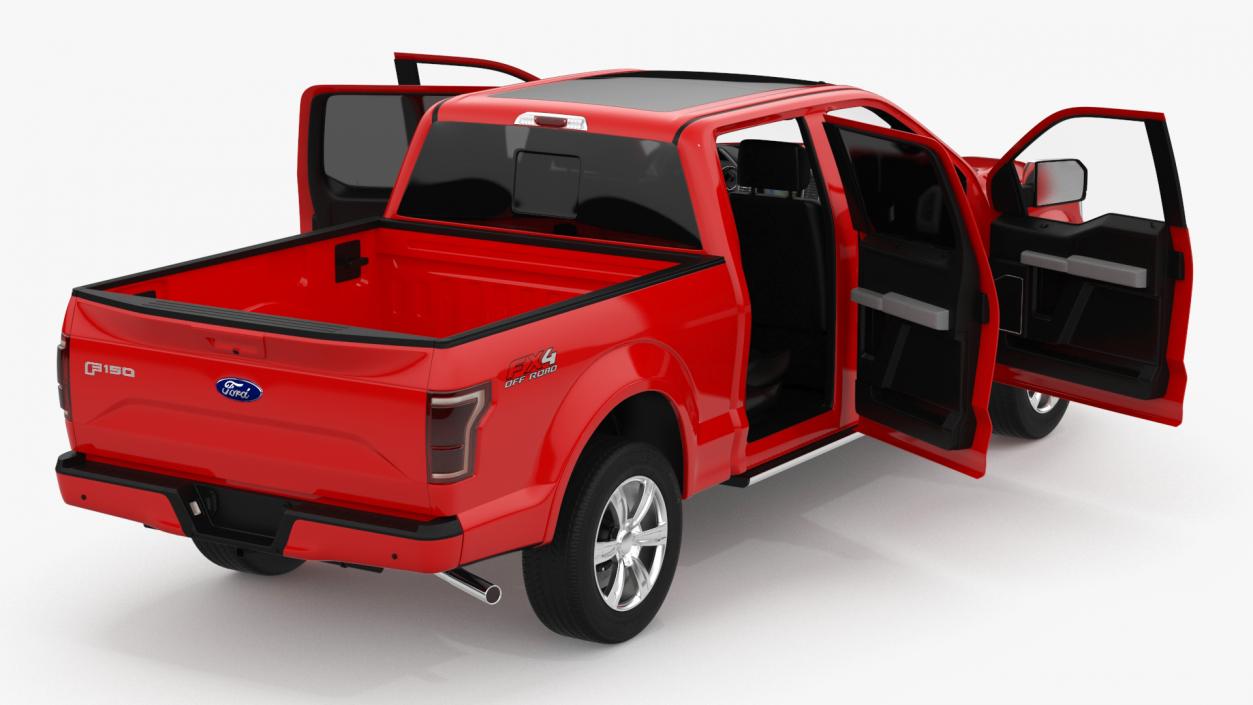 Ford F150 Pickup Truck 3D