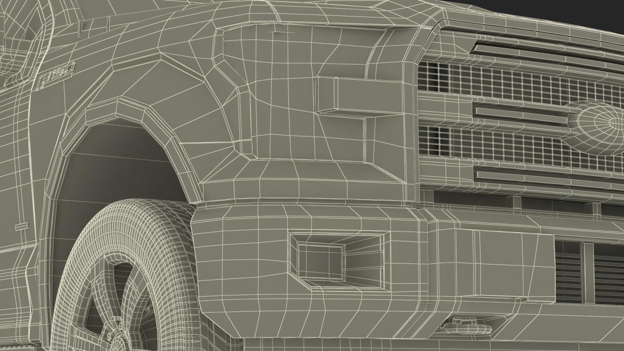 Ford F150 Pickup Truck 3D