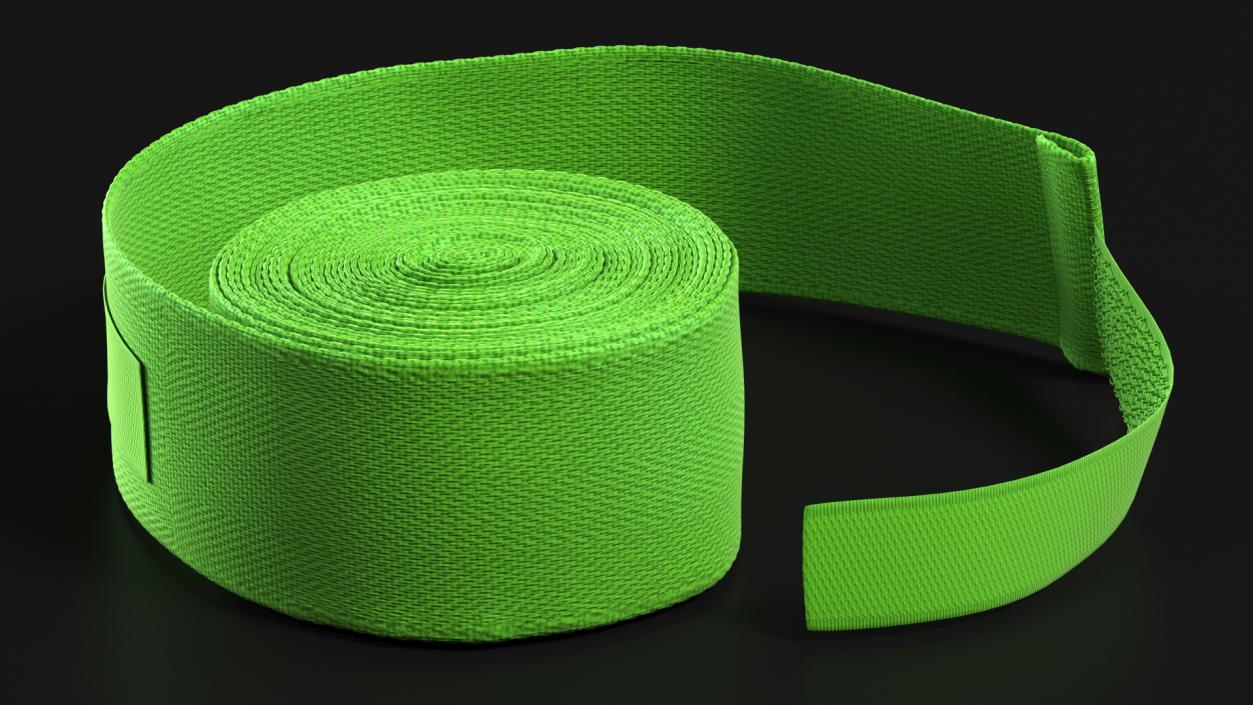 Boxing Hand Wrap Green 3D