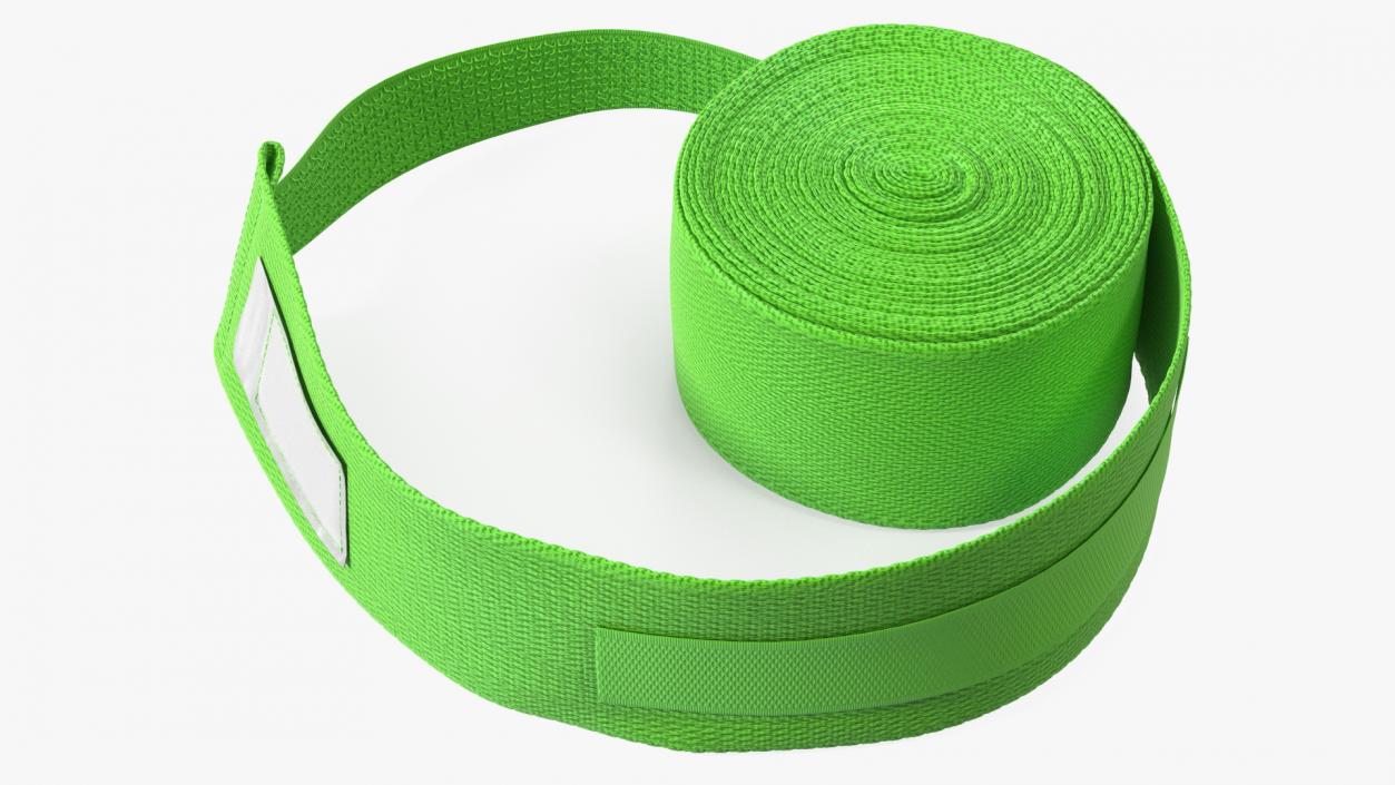 Boxing Hand Wrap Green 3D