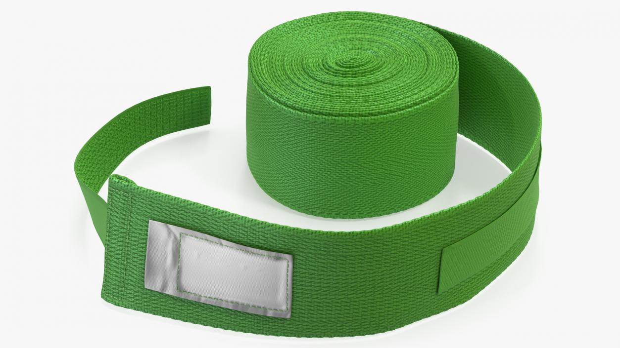 Boxing Hand Wrap Green 3D