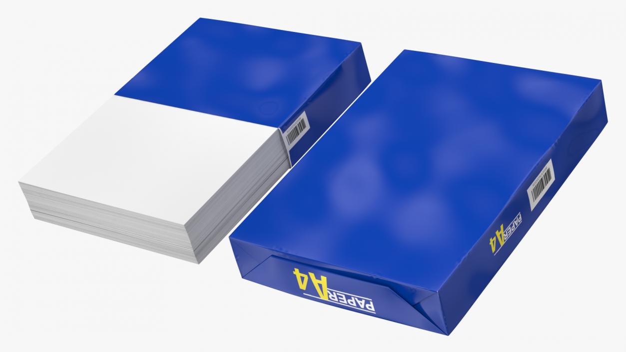 3D model Paper File Holders with Paper Pack Collection