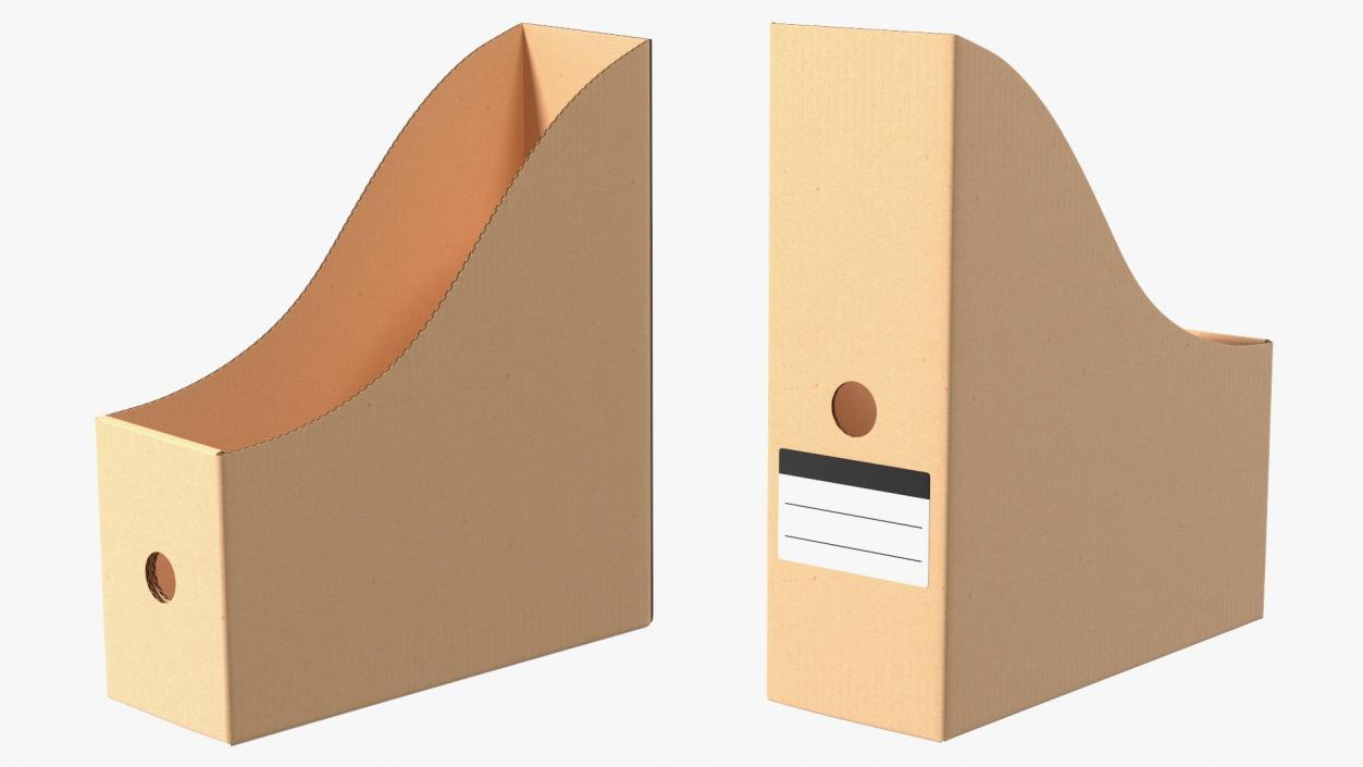 3D model Paper File Holders with Paper Pack Collection