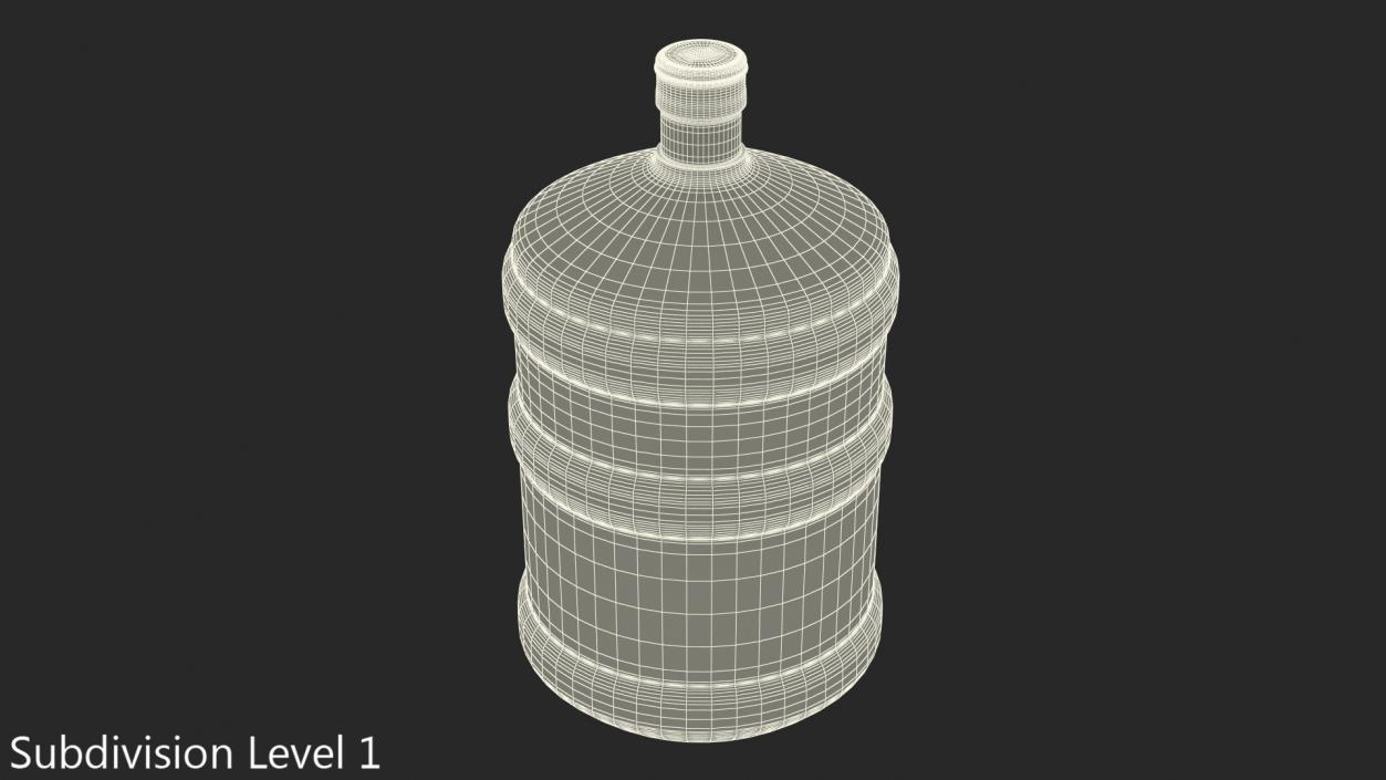 3D 5 Gallon Water Bottle